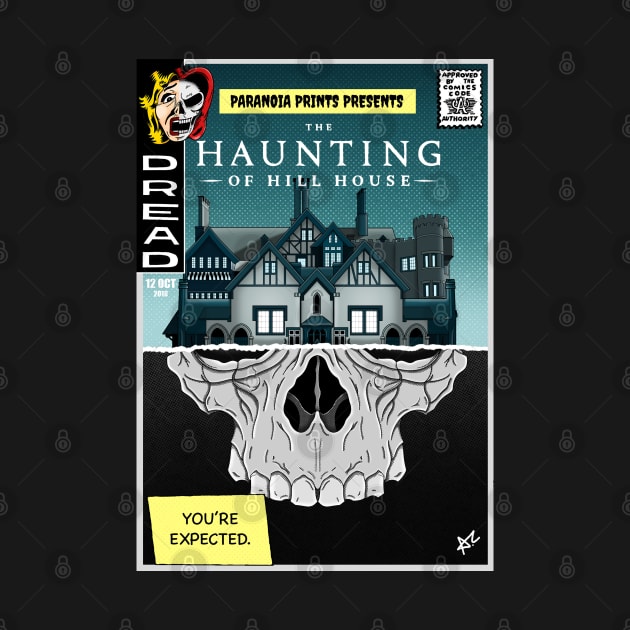 THE HAUNTING OF HILL HOUSE Cover by Paranoia Prints