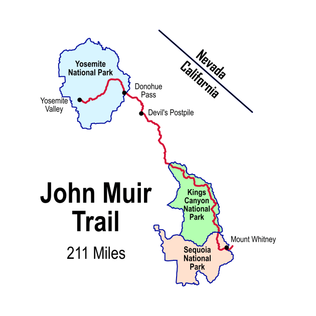 John Muir Trail by numpdog