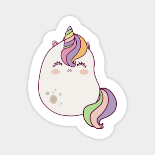 Cute Kawaii *Potato* Unicorn - Sherbet Magnet