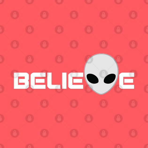 Grey Alien Believe by Brightfeather