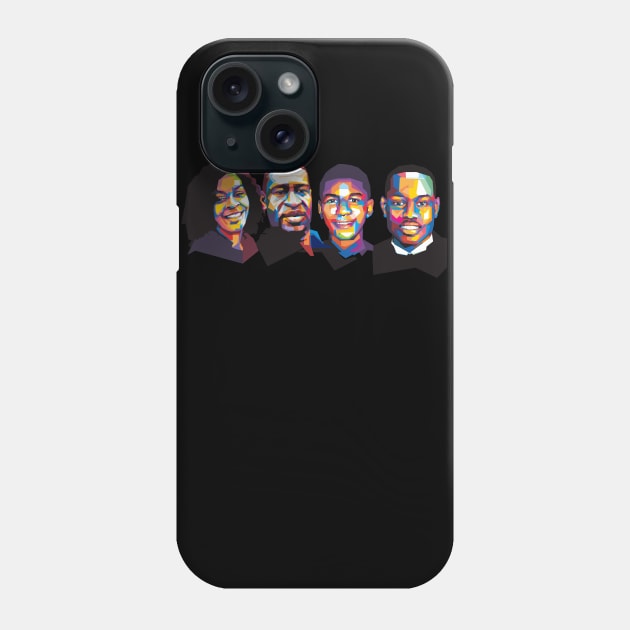 Black Lives Matter campaign Phone Case by Madiaz