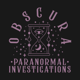 Obscura Paranormal Investigations T-Shirt