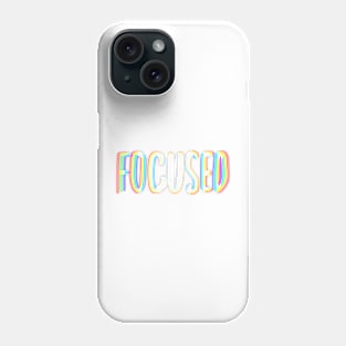 rainbow focus Phone Case