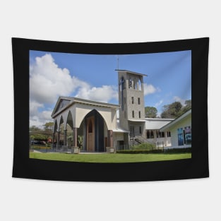 Roman Catholic Church in Quepos Tapestry