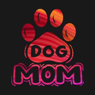 Dog Mom Unique Design T-Shirt