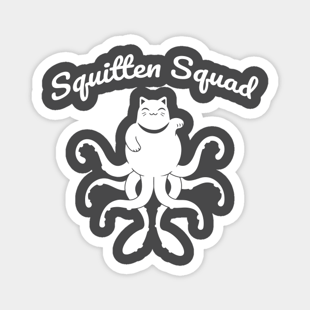 Drifting Lands Squitten Squad shirt Magnet by JBrassey