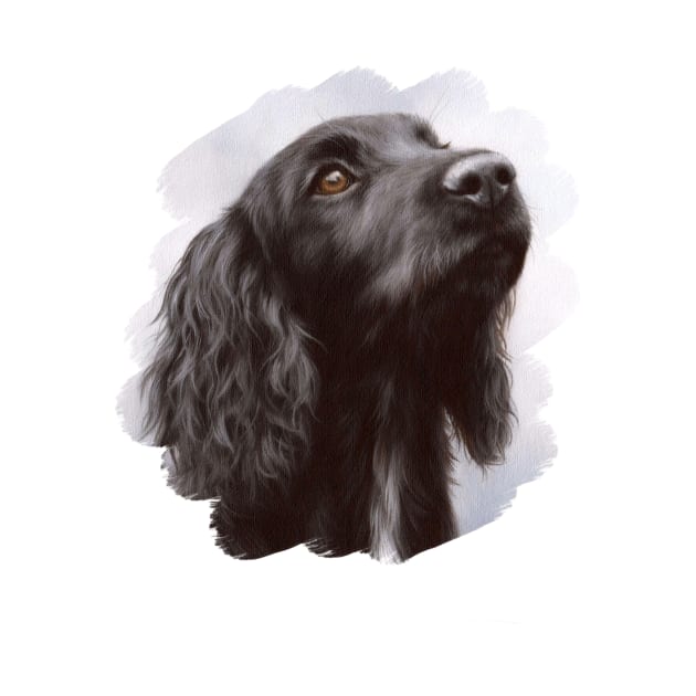 Cocker Spaniel Painting by rachelstribbling