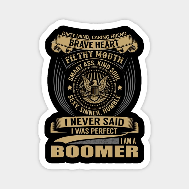 BOOMER Magnet by Nicolbar