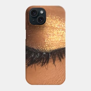 Stylized image of the eye - sleep my love Phone Case