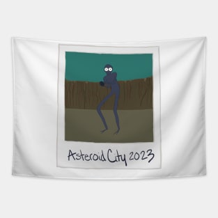 Asteroid city alien photo Tapestry