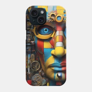 Mechanical Views: A Spectrum of Colors Phone Case