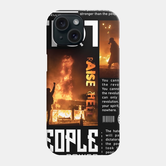 Riot Phone Case by Insomnia_Project