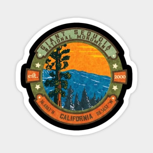 Giant Sequoia National Monument California Magnet