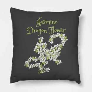 Jasmine Dragon Flower Pillow