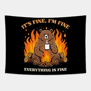 It's Fine, I'm Fine Everything Is Fine Tapestry