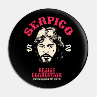 Serpico: A Badge of Integrity - Al Pacino Inspired T-Shirt Pin