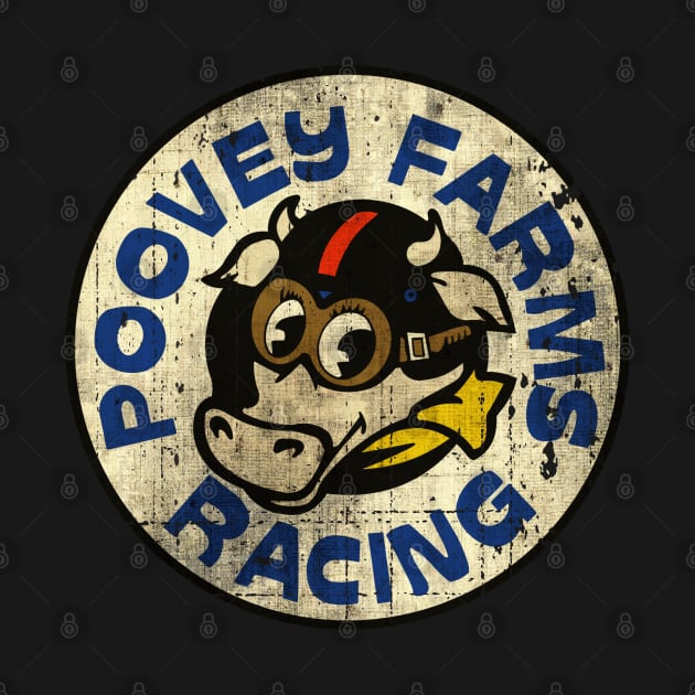 Vintage Poovey Farms Racing by Niko Neon