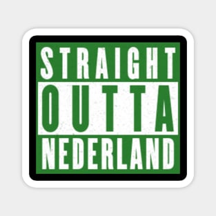 Straight Outta Nederland Magnet