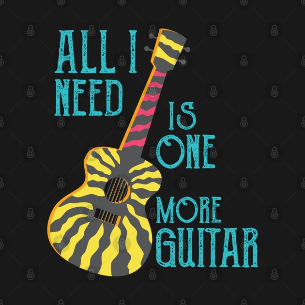 Guitar lover one more guitar by dancedeck