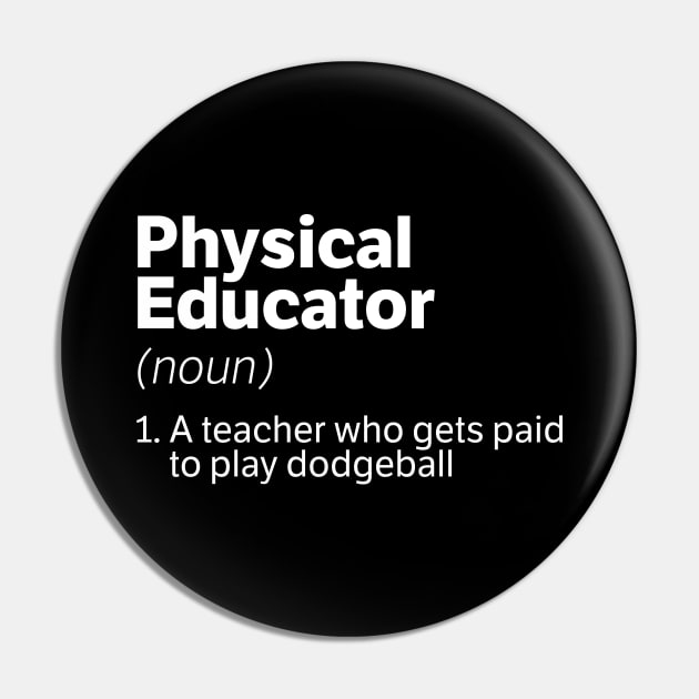 Physical Educator Pin by thingsandthings