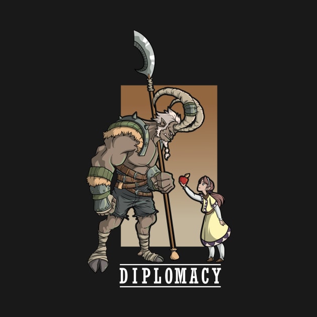 Funny Cute RPG Larp Meme Roleplaying DM Fun Diplomacy Joke by TellingTales