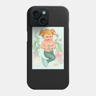 Under the Sea Little Mergirl Phone Case