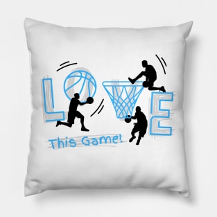 I Love This Game Pillow