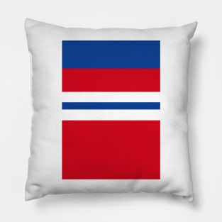 England 1982 World Cup Away Red, White, Blue Pillow