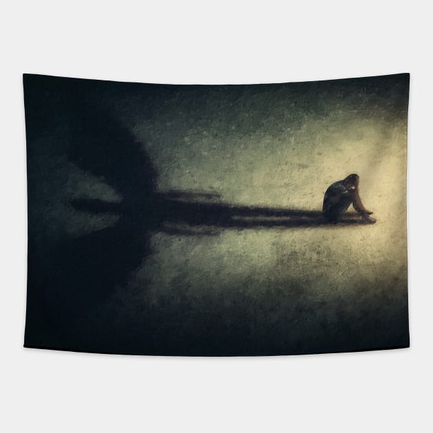 inner strength Tapestry by psychoshadow