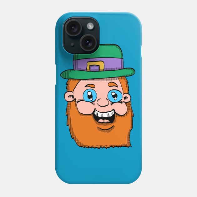 Cartoon Leprechaun Phone Case by Eric03091978