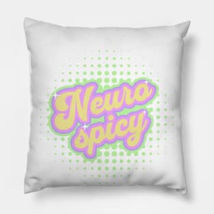 Retro Neurospicy Pillow