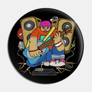 Best Bass Player Pin