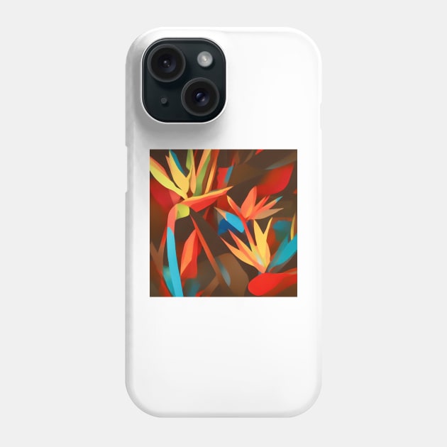 Brilliant Birds in Paradise Phone Case by DANAROPER