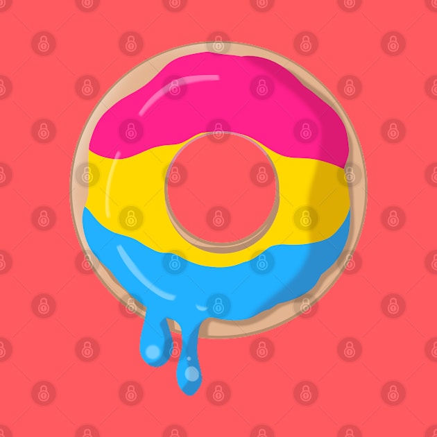 Pan Pride Donut by LittleGreenHat