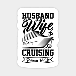 cruise vacation for Setting Sail for Love and Celebration Birthday for Husband and Wife cruise Magnet