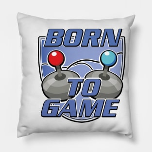 Born to Game logo Pillow