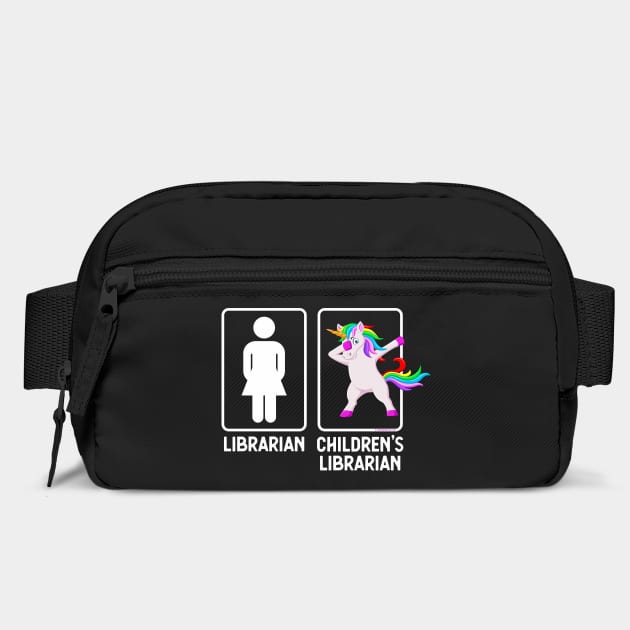 Funny Librarian Vs Children's Librarian Dabbing Unicorn Gag by creative