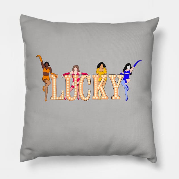 Lucky Pillow by fsketchr