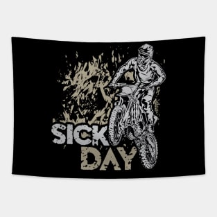 MOTOCROSS SICK DAY Tapestry