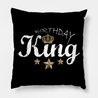 Birthday King Pillow