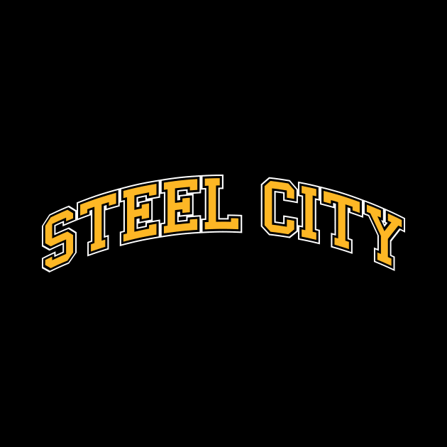 Pittsburgh 'The Burgh' Steel City Baseball Fan Shirt by CC0hort