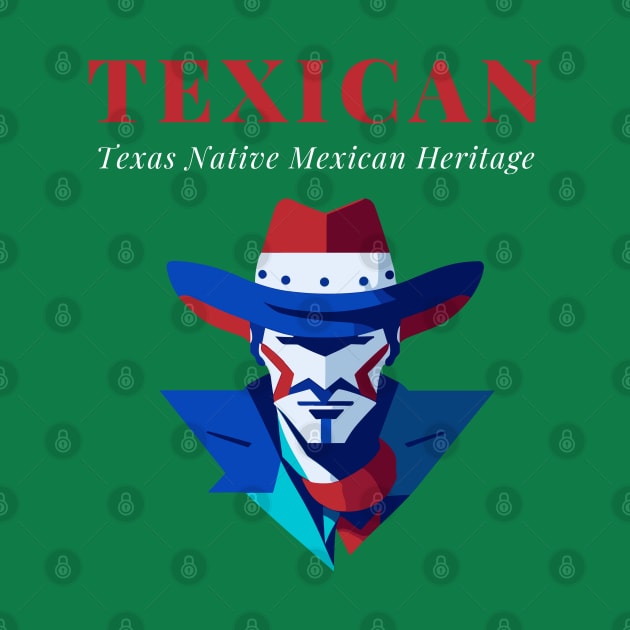 TEXICAN Texas Native Mexican Heritage Unisex TShirt Texan Tshirt Tejano Shirt. by TEXICAN