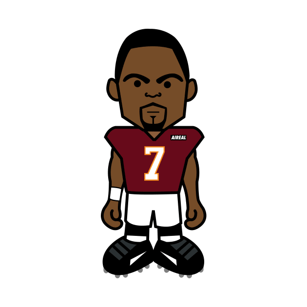 Angry Vick Football Cartoon by AiReal Apparel by airealapparel