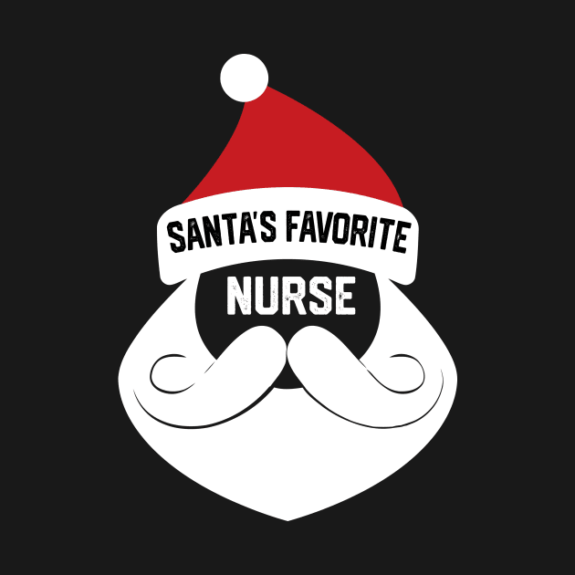 Santa's Favorite Nurse - Funny Christmas Nursing by mrsmitful