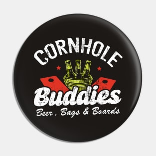 Cornhole Buddies Pin