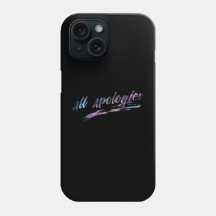 Galaxy Stars - All Apologies Phone Case