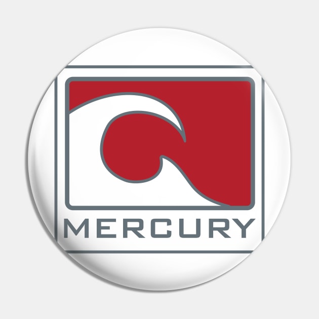 Mercury Clothing Pin by MBK