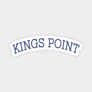 Kings Point (Curved Text) Magnet