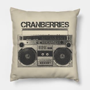 Cranberries / Hip Hop Tape Pillow