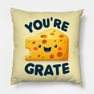 You're Grate: Charming Cheese Pillow